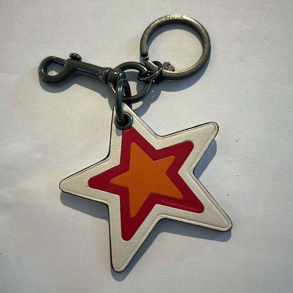 COACH Star Keychain